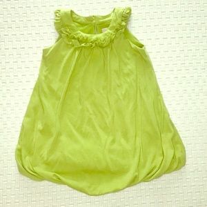 Lime Green Summer Bubble Dress